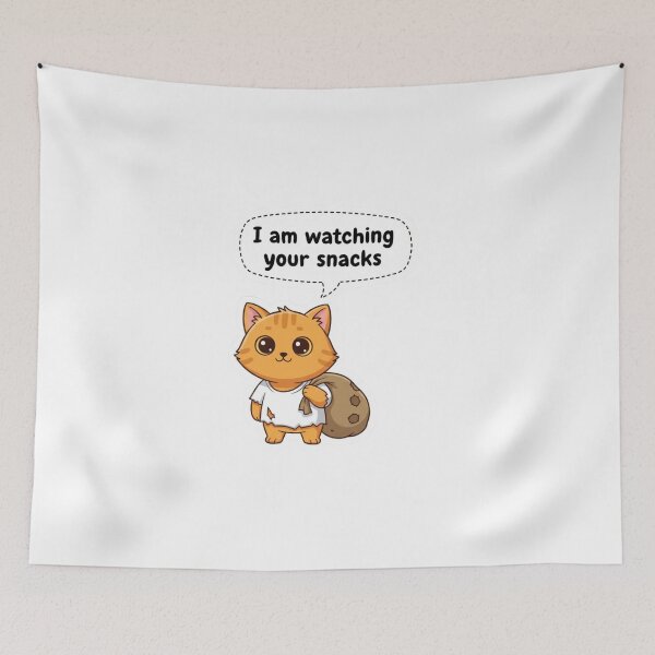 Item preview, Snack Vigilante Cat designed and sold by LaElee.