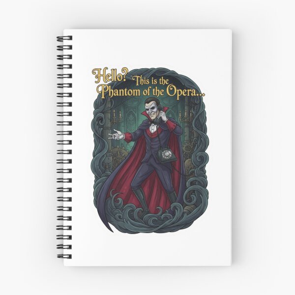 Item preview, The Phantom of the Phone Call designed and sold by LaElee.
