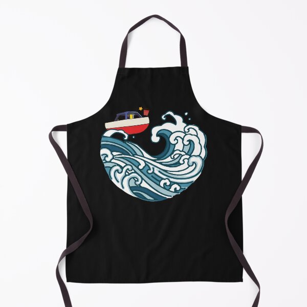 Item preview, Boat On Big Wave designed and sold by oq0rsggc.