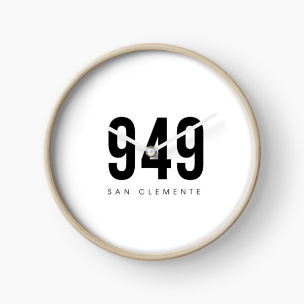 Item preview, San Clemente, CA - 949 Area Code design designed and sold by CartoCreative.