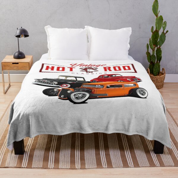 Item preview, Drag Hot Racing Car Vintage Rod Muscle designed and sold by MirrorMirrorDe.