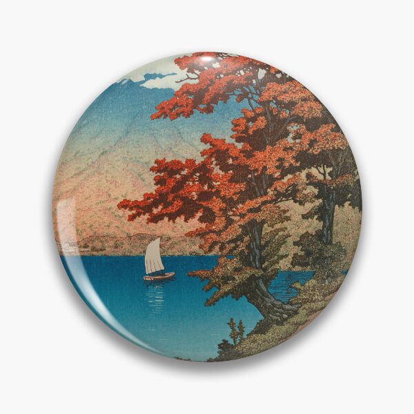 Item preview, Nikko Chuzenji-ko (Lake Chuzenji at Nikko by Kawase Hasui designed and sold by Tridentulus.