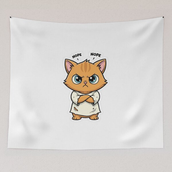 Item preview, The Judging Kitten designed and sold by LaElee.