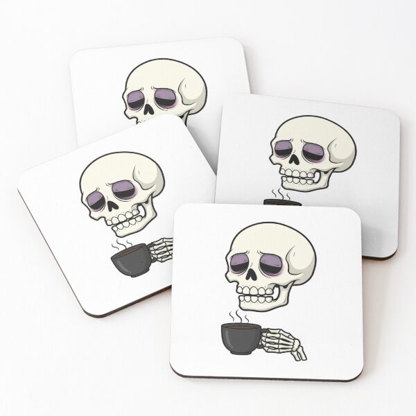 Item preview, The Exhausted Skeleton designed and sold by LaElee.
