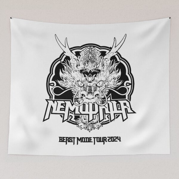 Item preview, Nemophila Beast Mode White designed and sold by nazsnedsp.