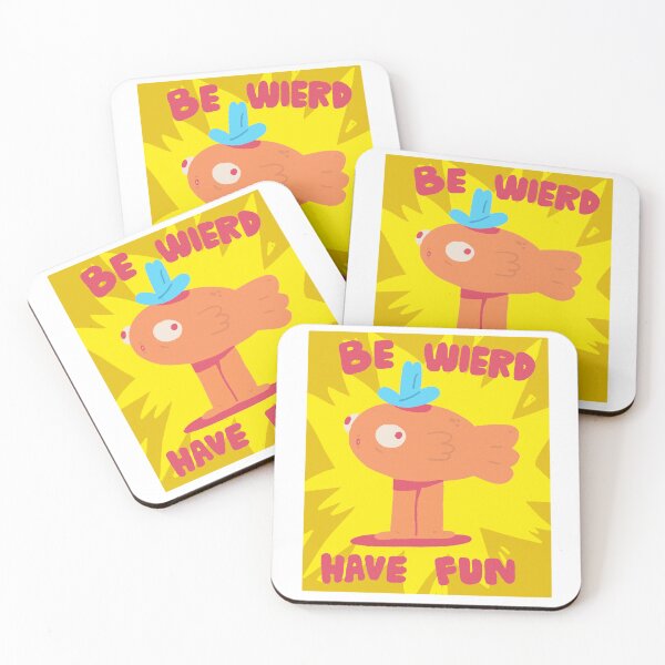 Item preview, Be Wierd, Have Fun designed and sold by Childish by Design.