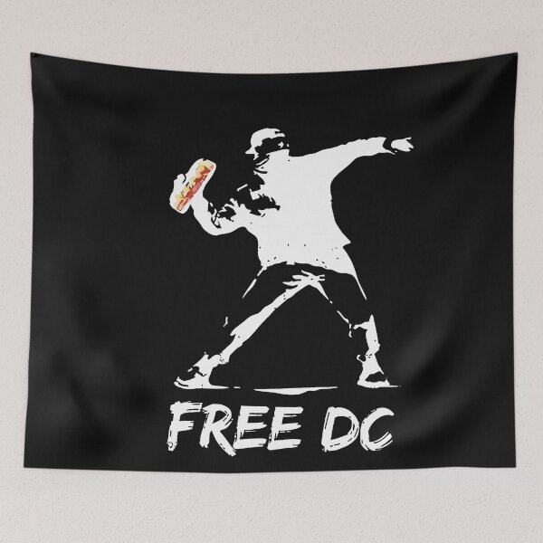 Item preview, Sandwich Guy - Banksy Inspired DC Statehood Advocate designed and sold by fikriyansa.