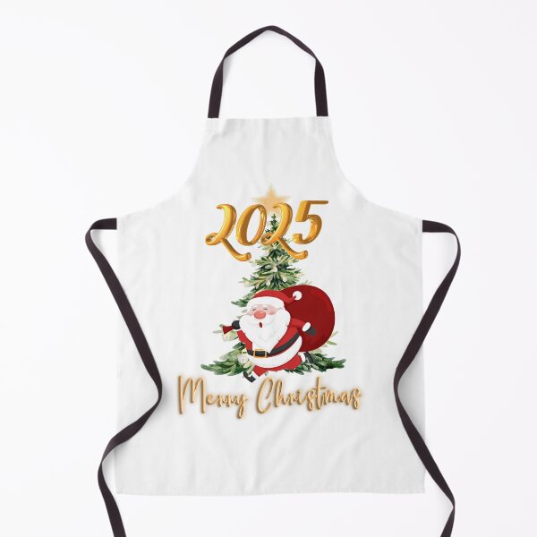 Item preview, 2025 Merry Christmas – Santa & Tree Holiday Design designed and sold by Artland2024.