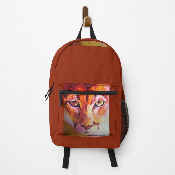 Item preview, Mountain Lion Power, an original oil painting of a stunning mountain lion designed and sold by Tricia Saroya Designs.