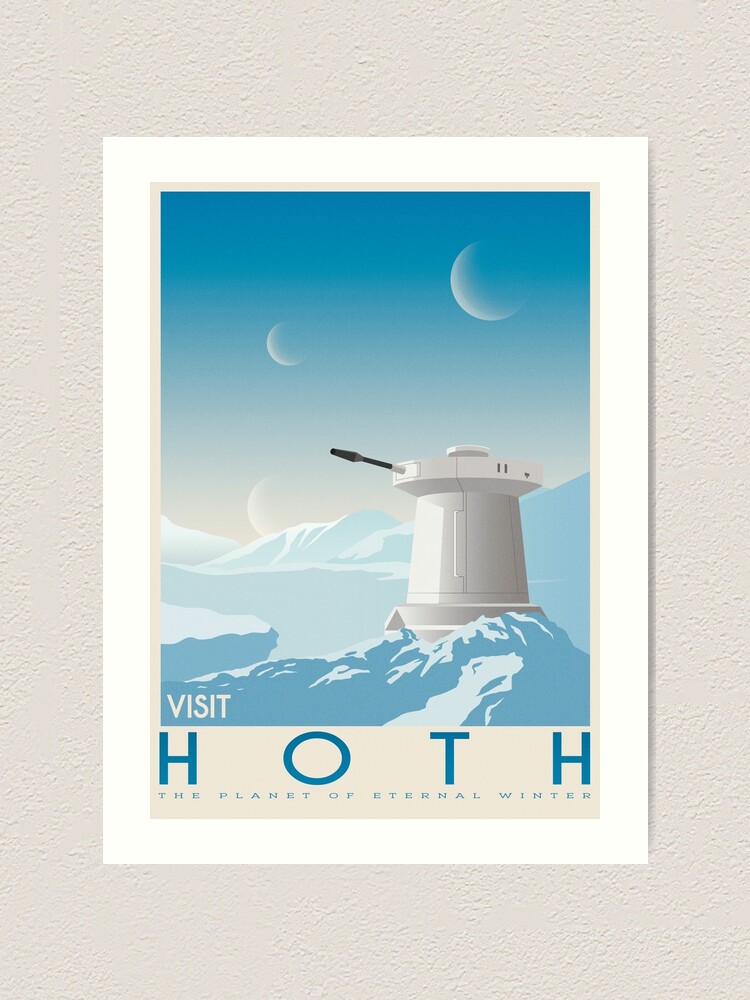 Hoth Support The Rebellion Movie Poster 24"x36" Star Wars 