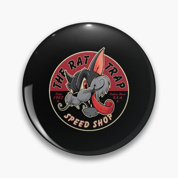 Artikelvorschau, Vintage Rockabilly Hot Rod Katze entworfen und verkauft von EnigmaaShop.