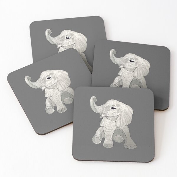 Item preview, Baby Elephant  designed and sold by Jinxed Echo.