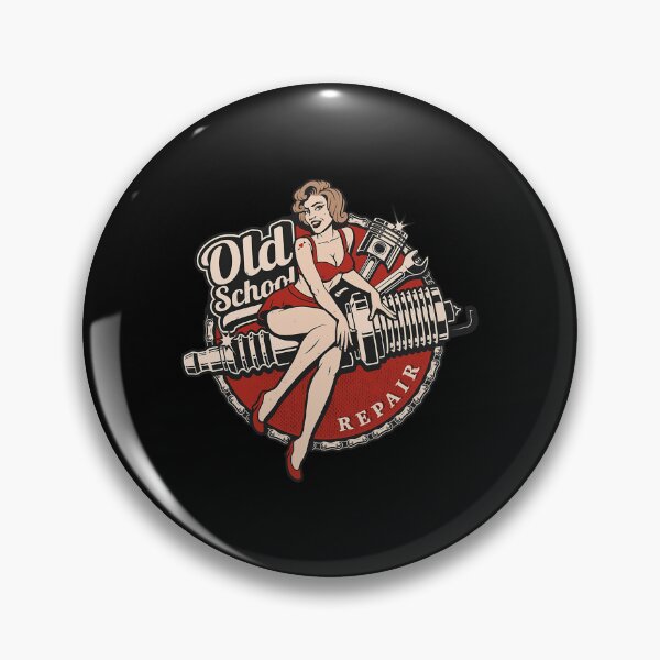 Item preview, Hot Rod Retro Classic Rockabilly Old School Gift designed and sold by EnigmaaShop.