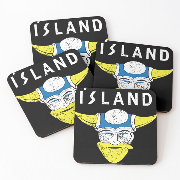 Item preview, Team Iceland Distressed Logo The Mighty Ducks Hockey Team designed and sold by EvieStjohn.