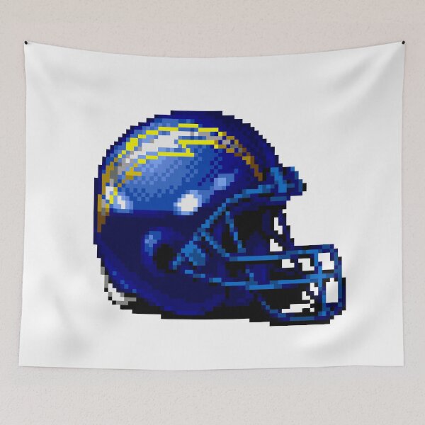 Item preview, Chargers Helmet Sprite designed and sold by Now Loading....