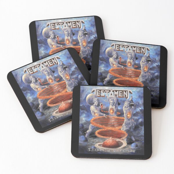 Item preview, Titans Of Creation Album Cover Testament designed and sold by MauriceAubert.