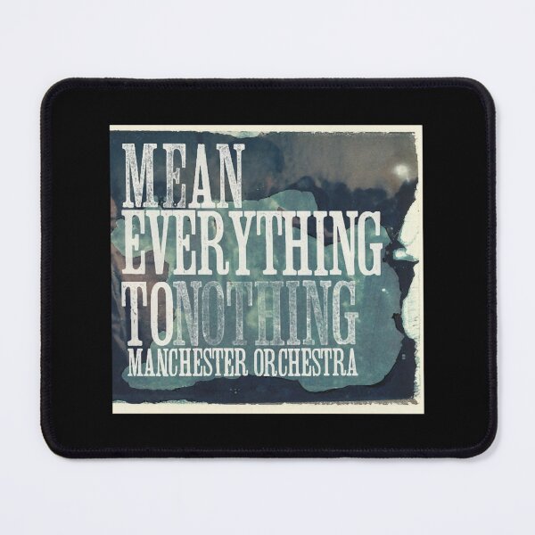 Item preview, Manchester Orchestra Mean Everything To Nothing Album Cover designed and sold by Zealouson.