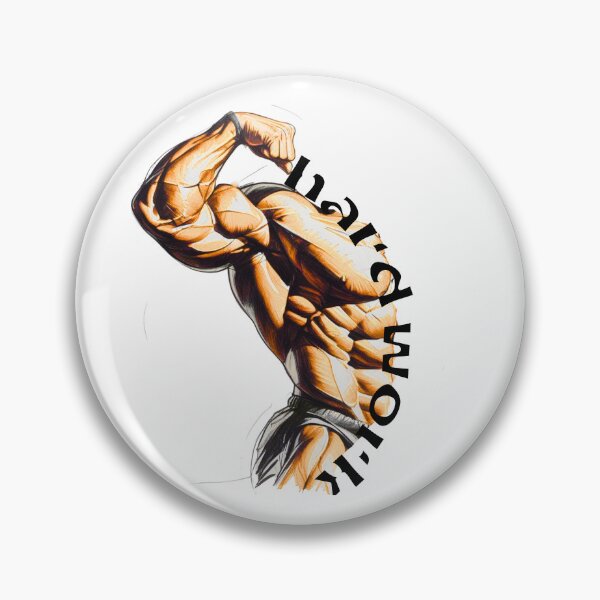 Item preview, Unstoppable Strength – Muscular Arm Fitness Illustration designed and sold by dotitoko.