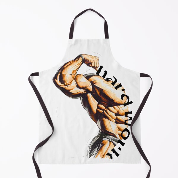 Item preview, Unstoppable Strength – Muscular Arm Fitness Illustration designed and sold by dotitoko.