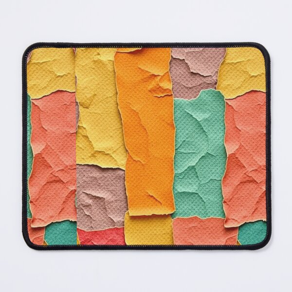 Item preview, Colorful Torn Paper Collage Design designed and sold by The Artfiller.
