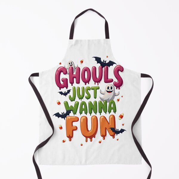 Item preview, Ghouls Just Wanna Have Fun T-Shirt – Cute Neon Halloween Party Design designed and sold by Adira-And-Mom.