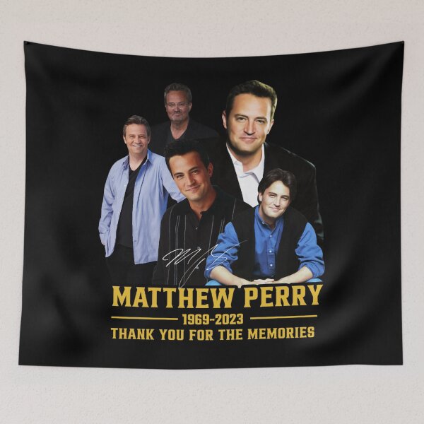 Item preview, Matthew Perry 1969 - 2023 Thank You For The Memories Essential  designed and sold by FaustinoHuel.
