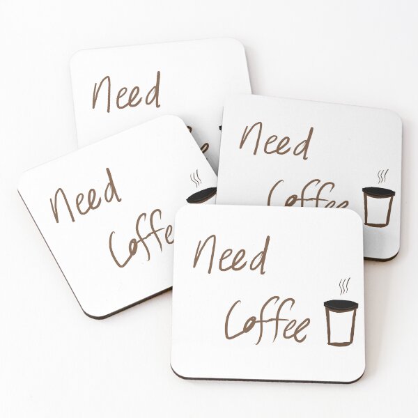 Item preview, Need Coffee! designed and sold by suuzuuhaa.