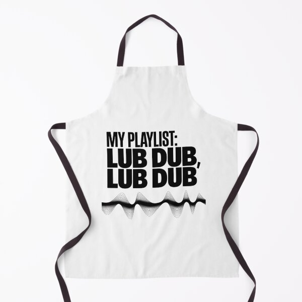 Item preview, My Playlist: Lub Dub, Lub Dub | Funny Cardiovascular Perfusionist Heartbeat designed and sold by CuteDesignables.