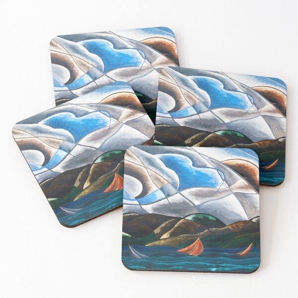 Item preview, Clouds and Water 1930 Arthur Dove - American Abstract Nature Study - Pioneer of Organic Abstraction designed and sold by Under-TheTable.