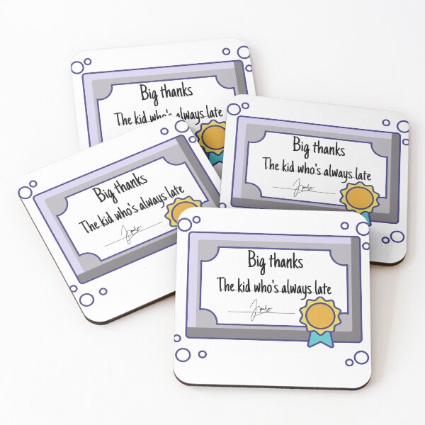 Item preview, Always Late Award Certificate | Funny Tardy Recognition Design | Humorous Late Person Appreciation Art designed and sold by TialCorner.