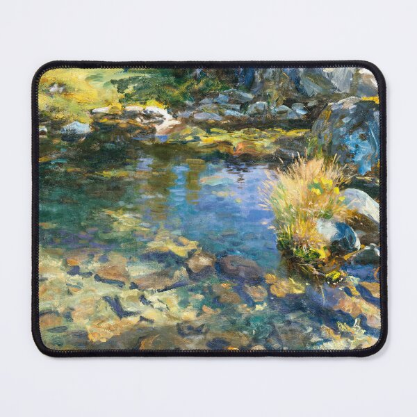 Item preview, Alpine Pool 1907 John Singer Sargent - American Master Landscape - Plein Air Mountain Study designed and sold by Under-TheTable.