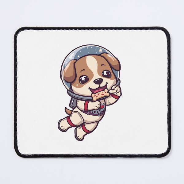Item preview, Cute Astronaut Dog with Space Snack Sticker ?? designed and sold by Barkybond.
