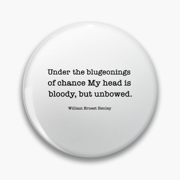 Item preview, Invictus quote, William Ernest Henley  designed and sold by corbrand.