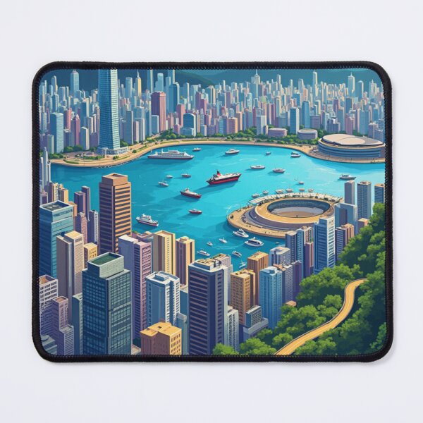 Item preview, Hongkong Travel Poster, Perfect Gift for Travel Enthusiasts, Vintage Style Wall Art, Hongkong art for home decor, Hongkong print. Sticker designed and sold by Thegalleryshop1.