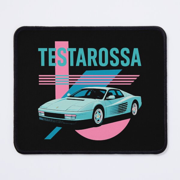 Item preview, Ferrari Testarossa Retro Art 80S Vaporwave Miami Aesthetic Sports Car Design designed and sold by SHAYLINNKELLI.