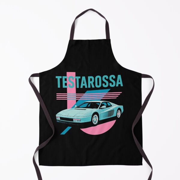 Artikelvorschau, Ferrari Testarossa Retro Art 80er Vaporwave Miami Ästhetisches Sportwagendesign entworfen und verkauft von SHAYLINNKELLI.