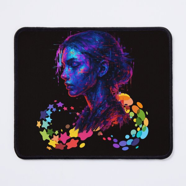 Item preview, Neon Glitchdreamscape – Unique Cyberpunk Glitchcore Art designed and sold by Tadeusz1.
