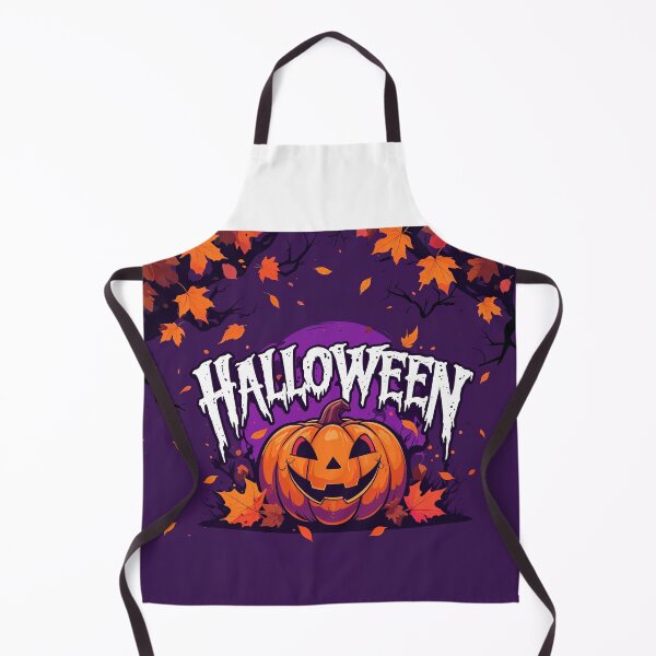 Item preview, Purple Halloween background Pumpkins, bats, spiders, autumn leaves Copy space , party, autumn, season designed and sold by PWDigitalArt.
