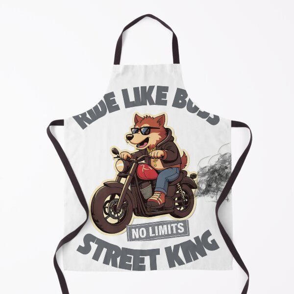 Item preview, Ride Like a Boss Wolf Biker Graphic Tee designed and sold by Jamesteeshop09.