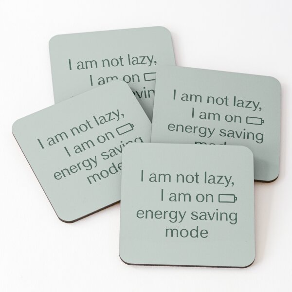 Item preview, I'm not lazy power saving mode on!!!? classic tshirt designed and sold by anandsiva2703.