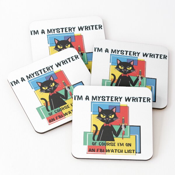 Item preview, Mystery writers and FBI lists designed and sold by Petthecatshop.