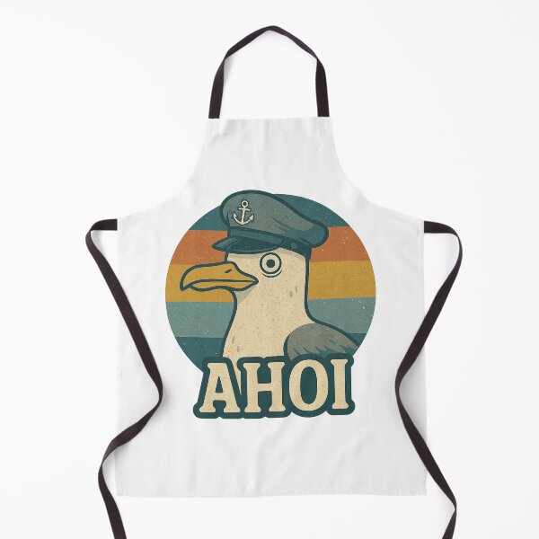 Item preview, Ahoy - Maritime Seagull Design designed and sold by Fies-und-Fein.
