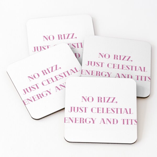 Item preview, No Rizz Just Celestial Energy  designed and sold by vicscret.