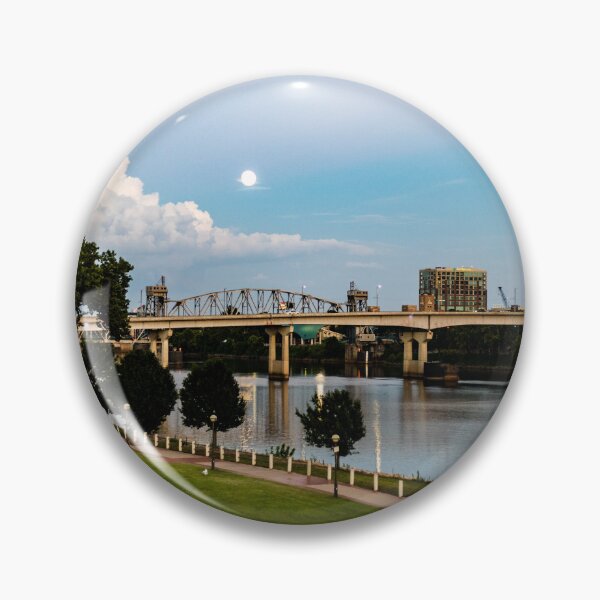 Item preview, Downtown Little Rock Riverfront View designed and sold by Delta Soulwear.