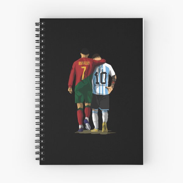 Item preview, Messi Ronaldo Chit Chat Illustration Classic designed and sold by EmmaKlings.