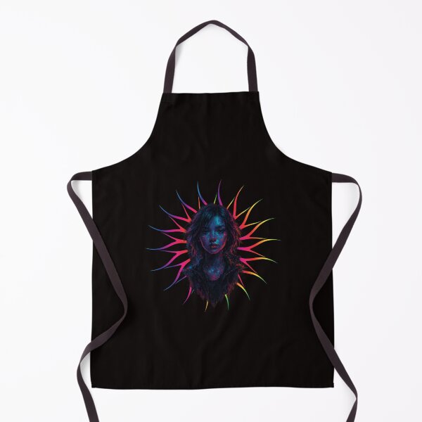 Item preview, Glitchcore Neon Vision – Futuristic Cyberpunk Portrait designed and sold by Tadeusz1.