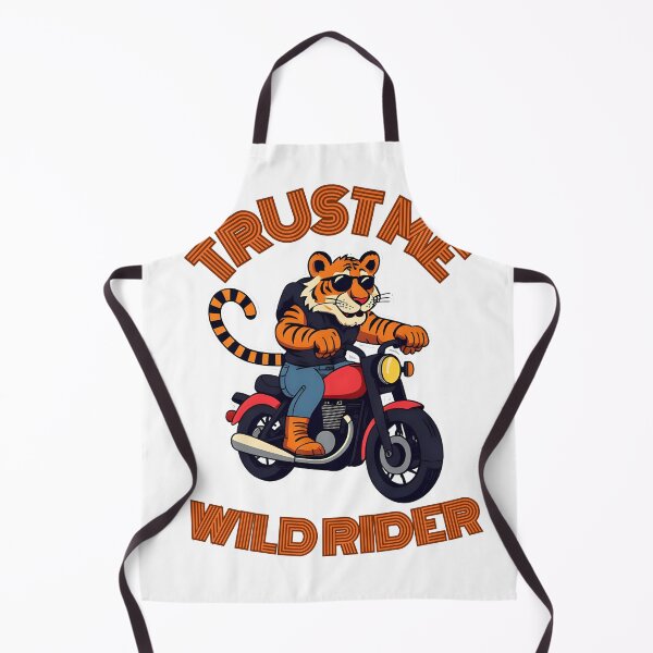 Item preview, Wild Rider Tiger Motorcycle Streetwear Tee designed and sold by Jamesteeshop09.