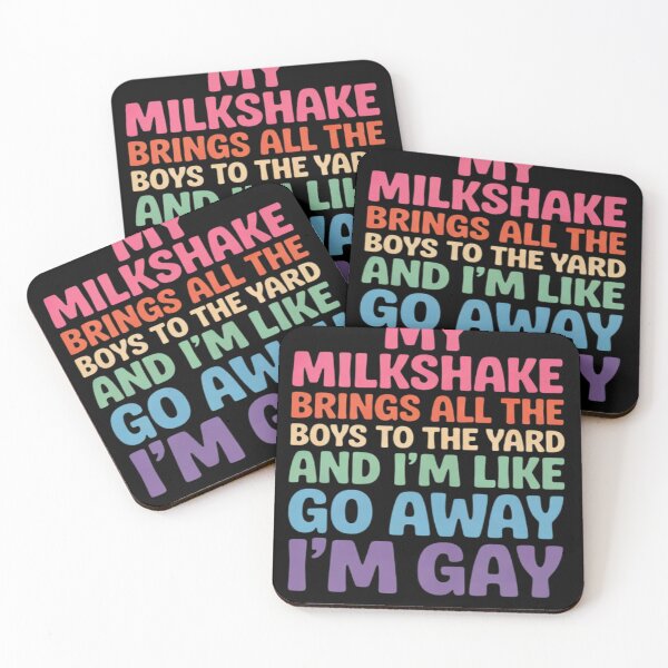 Item preview, Lesbian flag gay pride Rainbow LGBT Queer My milkshake  designed and sold by Charidana.