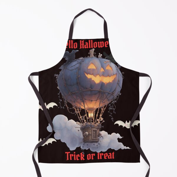 Item preview, Spooky Pumpkin Balloon Halloween Design – Trick or Treat Cute Bats designed and sold by Nickkhunsmile.