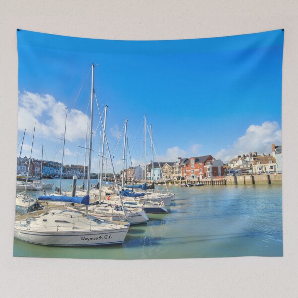Item preview, Weymouth Harbour Dorset designed and sold by Alisonchambers2.